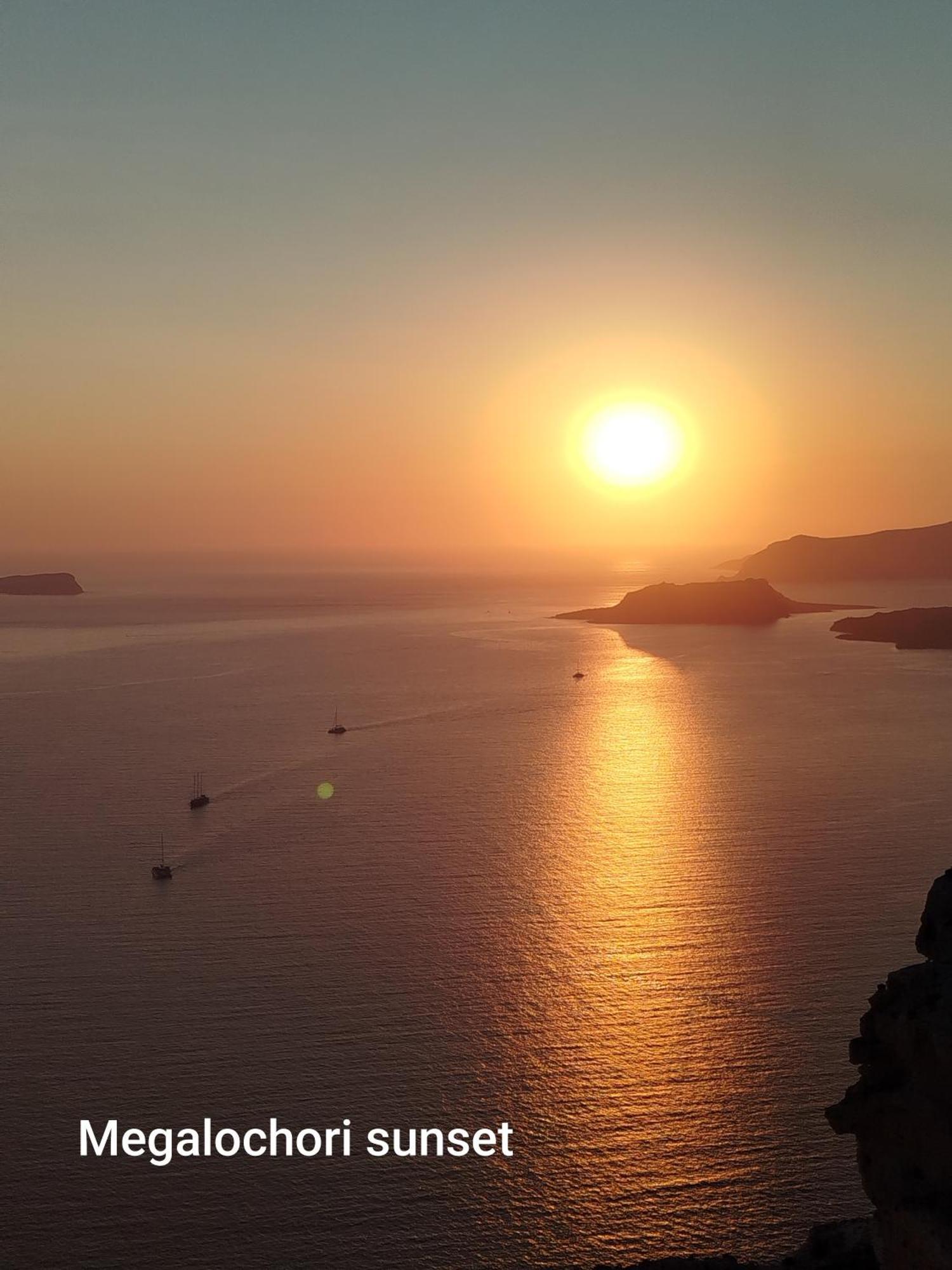 Aidos Villa Santorini Megalochori  Esterno foto